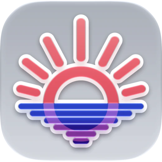 Blanc’s Sunrise Spectrum app icon